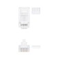 10 Unidades - Conector nanocable rj45 8 hilos categoria 6
