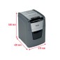 Destructora de documentos rexel optimum auto+ 100x eu capacidad 100 hojas particulas destruye grapas