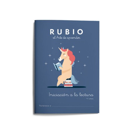 Cuaderno rubio iniciacion a la lectura + 4 años