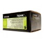 Toner laser lexmark 702hke negro 4000 paginas
