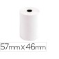 5 Unidades - Rollo sumadora exacompta safe contact termico 57 mm x 46 mm 55 g/m2