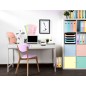 Revistero exacompta aquarel mag-cube set de 4 unidades colores pastel 266x328x305 mm