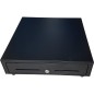 Cajon portamonedas 8 monederos 4 billeteros apertura electrica negro 410x415x110 mm