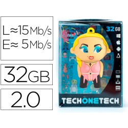 Memoria usb tech on tech madona 32 gb