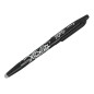 Boligrafo pilot frixion ball borrable 0,7 mm punta media negro en blister