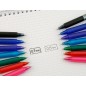 Boligrafo pilot frixion ball borrable 0,7 mm punta media negro en blister