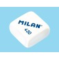 Sacapuntas milan collection plastico 2 usos + 4 gomas de borrar 430