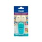 Sacapuntas milan capsule plastico 1 uso con goma + 2 recambios de goma en blister