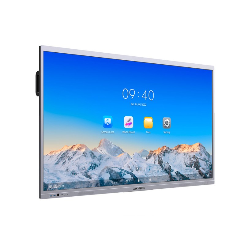 Pantalla interactiva hikvision 86" 3840x2160 pixeles 4k wifi/bluetooh android 13.0 8gb memoria