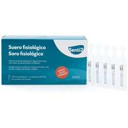 Suero fisiologico esteril sentidos monodosis 5 ml caja de 30 unidades