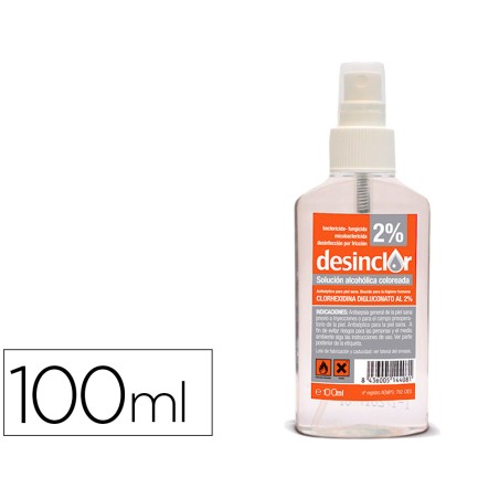 Desinclor solucion 2% alcoholica bote de 100 ml