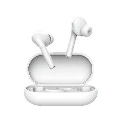 Auricular trust nika inalambrico bluetooth con estuche de carga color blanco