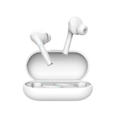 Auricular trust nika inalambrico bluetooth con estuche de carga color blanco