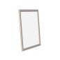 Marco porta anuncios q-connect din a4 marco de aluminio 24x32,7x1,2 cm