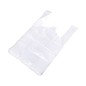90 Unidades - Bolsa camiseta reciclada 70% blanca 50 mc 48x60 cm apta legislacion de bolsas 2021