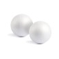 Figura de espuma blanca liderpapel bola de 2 cm bolsa con 20 unidades