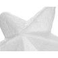 Figura de espuma blanca liderpapel estrella de 4 cm bolsa con 6 unidades