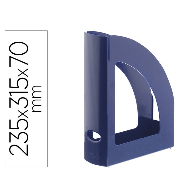 Revistero archivo 2000 antimicrobiano sanitized poliestireno lomo 80 mm azul 250x80x320 mm Revistero archivo 2000 antimicrobiano sanitized poliestireno lomo 80 mm azul 250x80x320 mm
