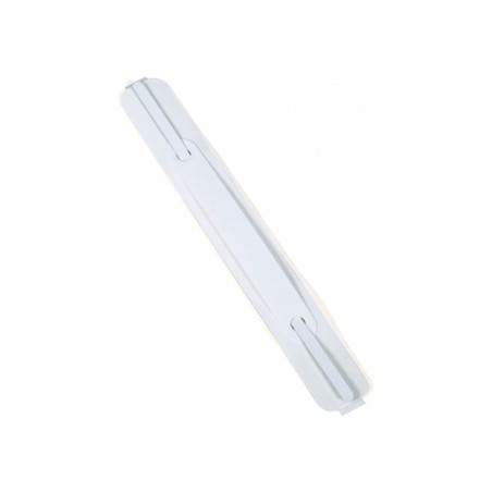 100 Unidades - Encuadernador fastener durable flexifix plastico autoadhesivo 38x158 mm color blanco