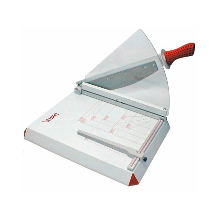 Cizalla yosan 44 metalica de palanca pison automatico din a3 con pantalla protectora