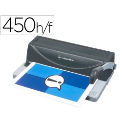 Encuadernadora para espiral metalico gbc mc 10 perfora 10 hojas tamaño din a4 encuaderna hasta 450 hojas