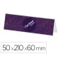 Identificador sobremesa archivo 2000 premium poliestireno cristal transparente 50x210x60 mm Identificador sobremesa archivo 2000 premium poliestireno cristal transparente 50x210x60 mm