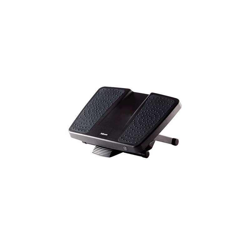Reposapies fellowes ultimate serie professional ajustable 3 alturas negro 100x388x338 mm