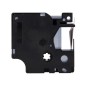 Cinta q-connect mk-221 blanco-negro 9mm longitud 8 m