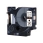 Cinta q-connect mk-221 blanco-negro 9mm longitud 8 m