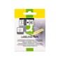 Cinta q-connect mk-221 blanco-negro 9mm longitud 8 m