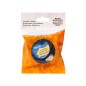 Cinta q-connect 12 mm x 4 m negro-hiperamarillo para maquina letratag