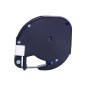 Cinta q-connect 12 mm x 2 m negro-blanco para ropa para maquina letratag