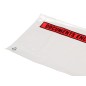 Sobre autoadhesivo q-connect portadocumentos 165x122 mm sin ventana paquete de 100 unidades