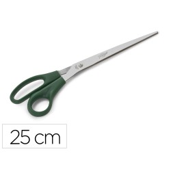 Tijera oficina faibo acero inoxidable 25 cm empuñadura ergonomica