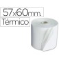 10 Unidades - Rollo sumadora exacompta termico 57 mm x 60 mm 55 g/m2 sin bisfenol a