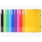 10 Unidades - Carpeta exacompta iderama gomas carton 600 gr tres solapas din a3 colores surtidos