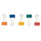 Pinza metalica q-connect reversible n.1 19 mm caja de 10 unidades colores surtidos Pinza metalica q-connect reversible n.1 19 mm caja de 10 unidades colores surtidos
