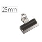 Pinza metalica q-connect pala fija 25 mm caja de 10 unidades Pinza metalica q-connect pala fija 25 mm caja de 10 unidades