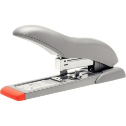 Grapadora rapid fashion hd70 plata/naranja capacidad 70 hojas usa grapas 9/8-10 y 23/8-10