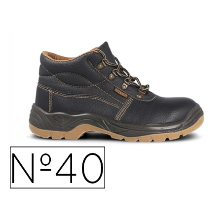 Bota de seguridad paredes s3 negro talla 40