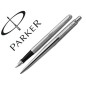Juego parker duo jotter acero ct boligrafo + pluma Juego parker duo jotter acero ct boligrafo + pluma