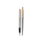 Juego parker duo jotter acero gt boligrafo + pluma