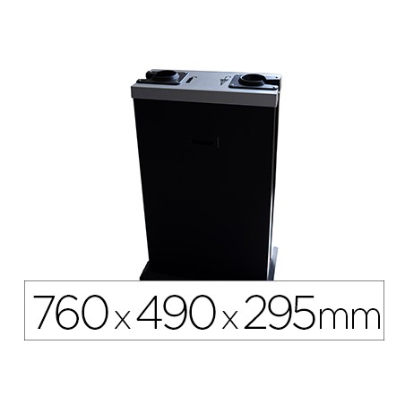 Maquina embolsadora de paraguas sie capacidad 500 bolsas cortas + 500 bolsas largas 760x490x295 mm