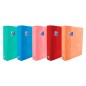 10 Unidades - Carpeta de anillas oxford school din a4+ tapa extradura 4 anillas 40 mm colores tendencias surtidos surtidos