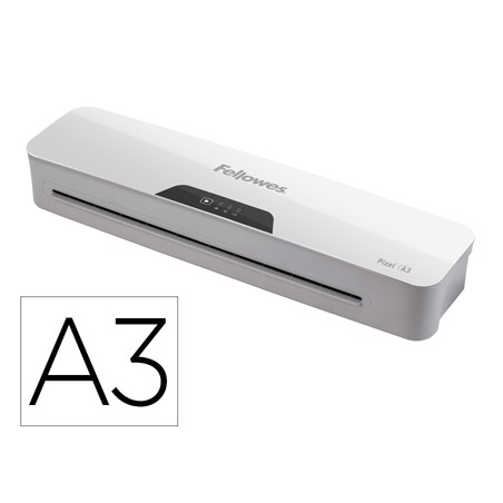 Plastificadora fellowes pixel din a3 2 rodillos sistema antiatasco apagado automatico hasta 125 mc