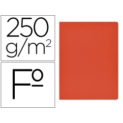 50 Unidades - Subcarpeta cartulina gio simple intenso folio rojo 230g/m2
