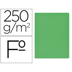 50 Unidades - Subcarpeta cartulina gio simple intenso folio verde 230g/m2