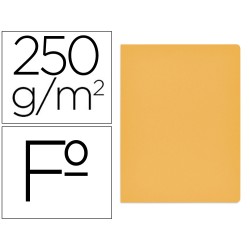 50 Unidades - Subcarpeta cartulina gio simple intenso folio amarillo 230g/m2