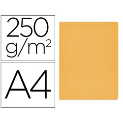 50 Unidades - Subcarpeta cartulina gio simple intenso din a4 amarillo 230g/m2