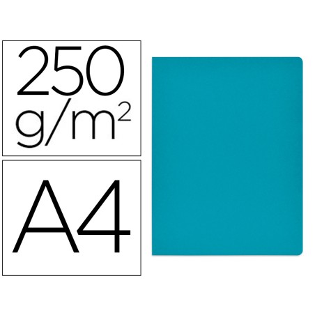 50 Unidades - Subcarpeta cartulina gio simple intenso din a4 azul 230g/m2